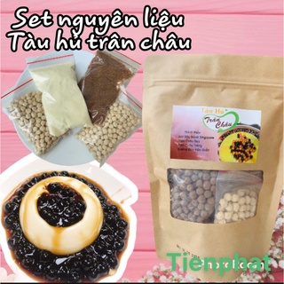 Set Tàu Hũ Trân Châu Đường Đen