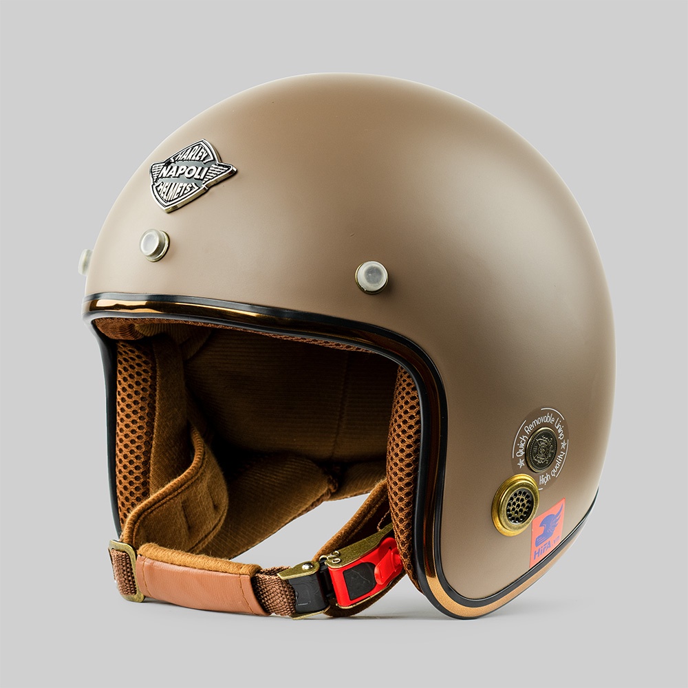 Mũ Bảo Hiểm 3/4 Napoli Line - HIFA.vn