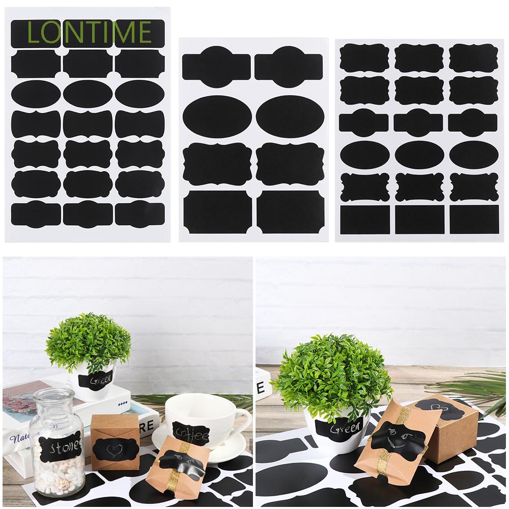 Nhãn Dán Trang Trí Lọ Gia Vị Nhà Bếp Bằng Chất Liệu Vinyl