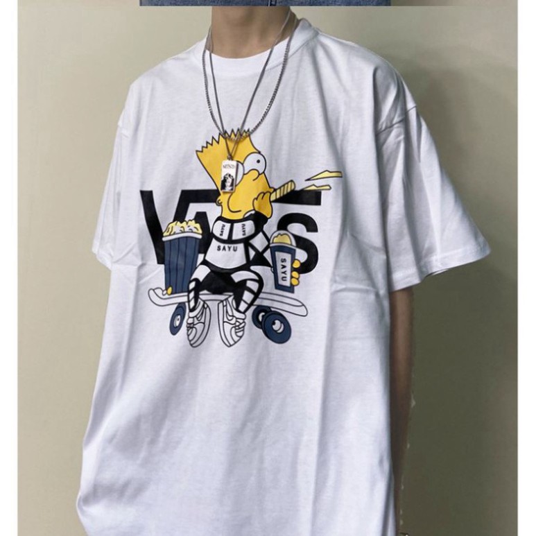 Áo thun tay lỡ Unisex, áo phông form rộng M224 KL SHOP DVSHOP