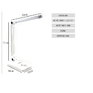 Đèn bàn chống cận, đèn led để bàn chống cận dp-6012