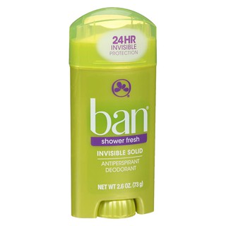 LĂN KHỬ MÙI BAN SHOWER FRESH INVISIBLE SOLID 73gr