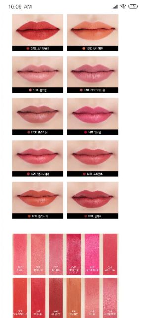 Son kem it's skin life Color Lip Crush matte (full size) | Thế Giới Skin Care