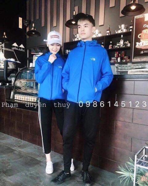 Áo gió 2 lớp, in chữ, gió TNF chống nước, chống gió, chống nắng, chống bụi | BigBuy360 - bigbuy360.vn