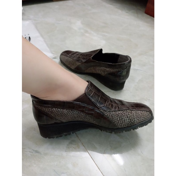 Giày da thật hàng si sz 35