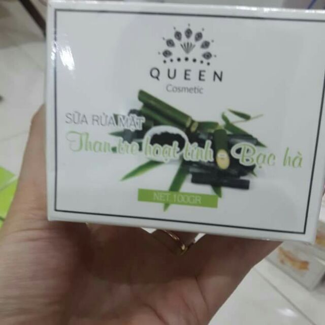 Sữa rửa mặt than tre - cty queen