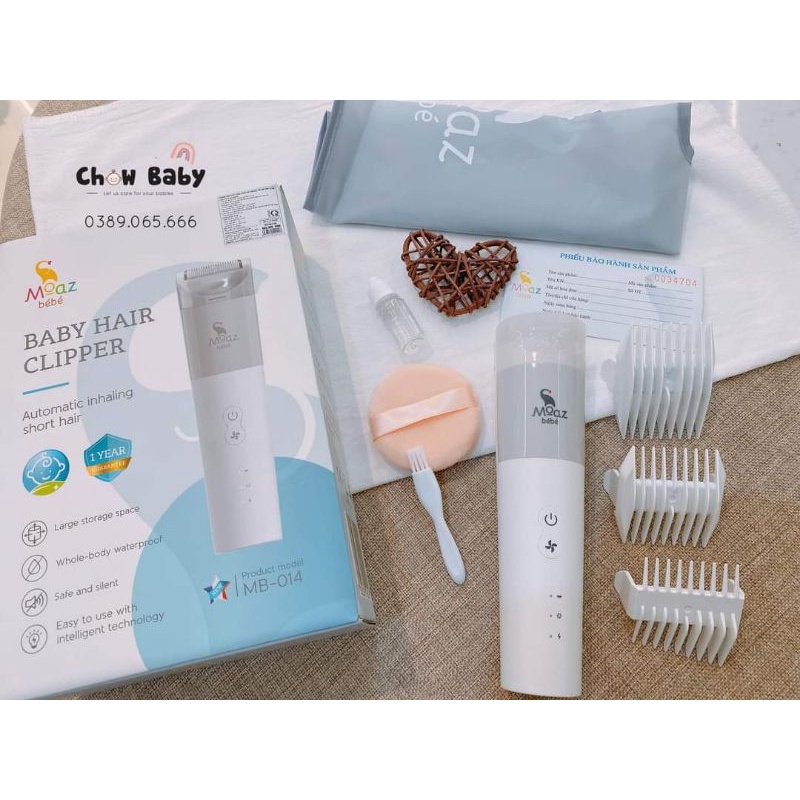 Tông đơ cắt tóc cho bé Moaz bebe MB-014