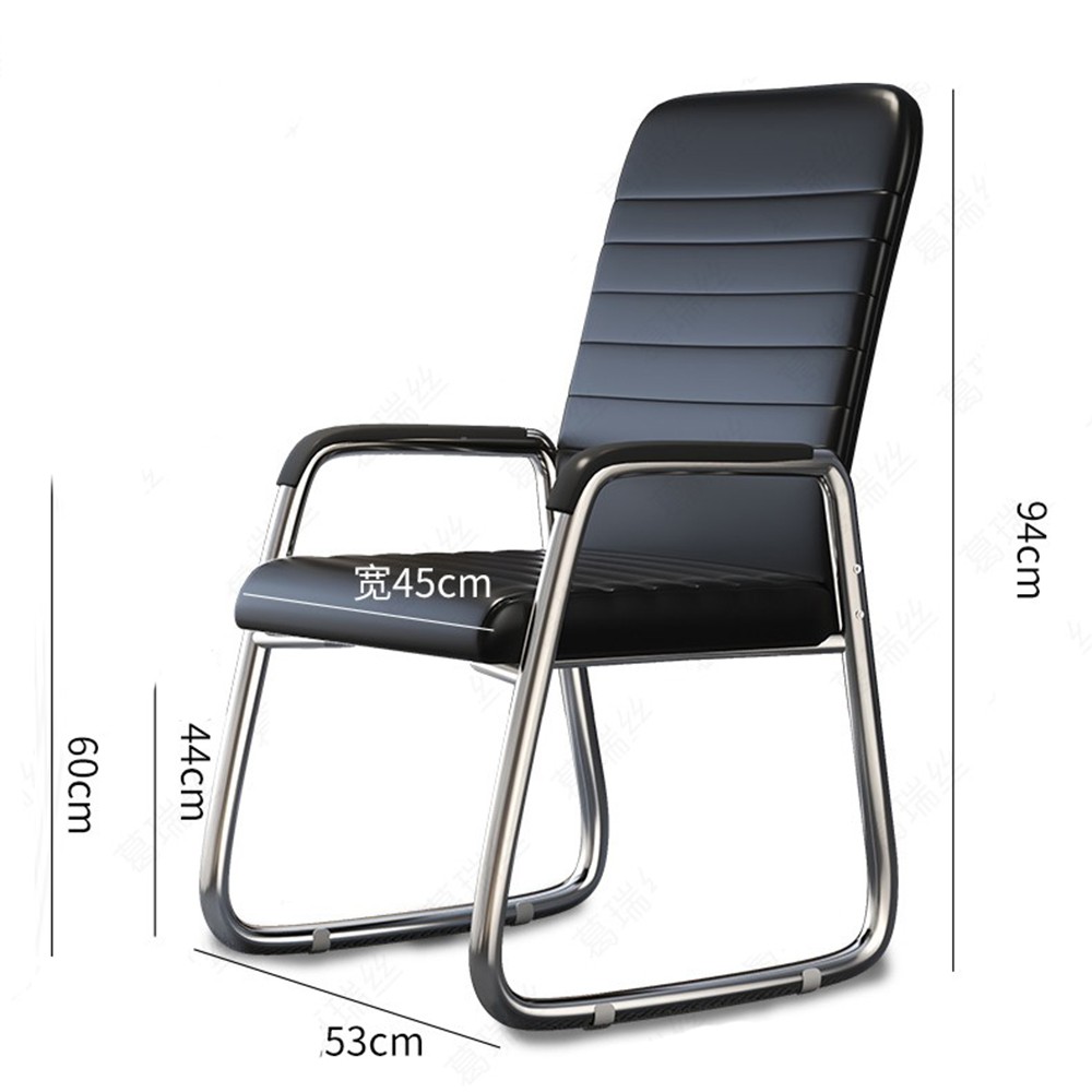 Ghế văn phòng bọc da, chân quỳ GRS-0056 | BigBuy360 - bigbuy360.vn