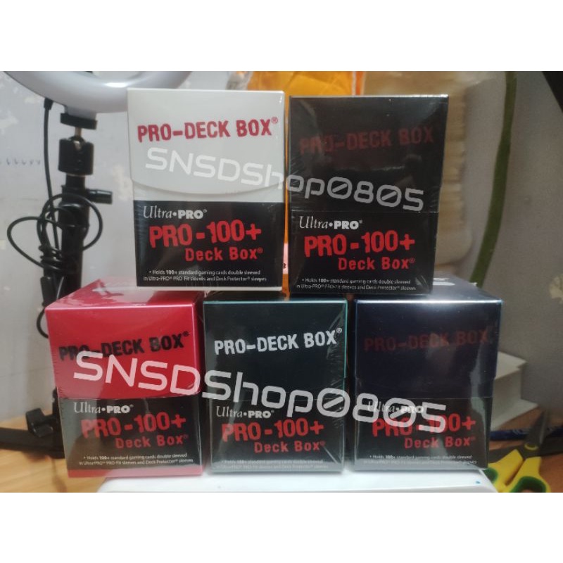 Ultra Pro Pro-Deck Box 100+ , Hộp Lưu Trữ , Hộp Đựng Thẻ Bài Pokémon, Yugioh, Thủy Hử, Photocard Kpop