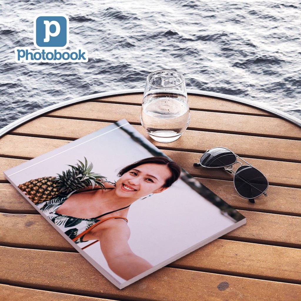 [Toàn Quốc] [E-voucher] In sách ảnh theo yêu cầu bìa mềm 40 trang 11&quot; x 8.5&quot; (28 x 21.5cm) - Thiết kế trên web Photobook