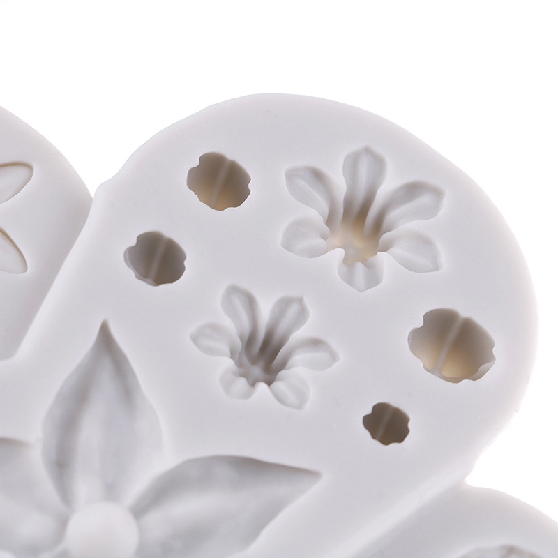 Khuôn Làm Bánh Chất Liệu Silicone Hình Bông Hoa Sáng Tạo
