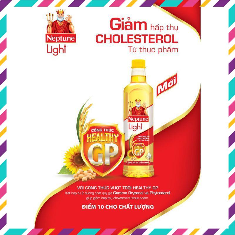 Dầu ăn cao cấp Neptune Ligh / mezan  / freda 1 lít