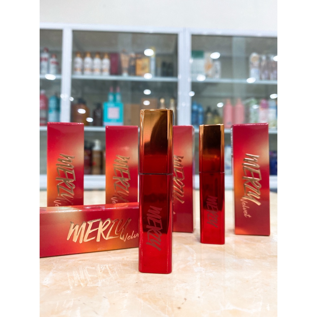 Son Kem Lì Merzy The First Velvet Tint Season 3 - Red Edition Hàn Quốc