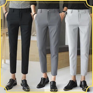 Quần tây nam ống côn dáng body, vải Tuyết Hàn co giãn cao cấp, trẻ trung năng động và lịch lãm