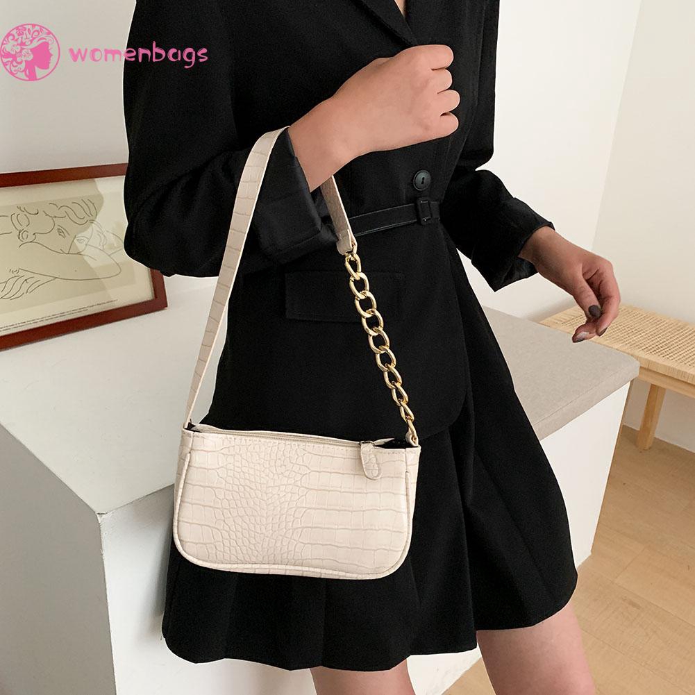 Túi Xách Da PU Họa Tiết Da Cá Sấu Thời Trang Cho Nữ | BigBuy360 - bigbuy360.vn