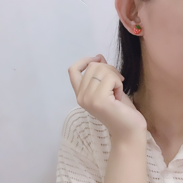 BÔNG TAI TRÁI CÂY CỰC YÊU ẢNH THẬT