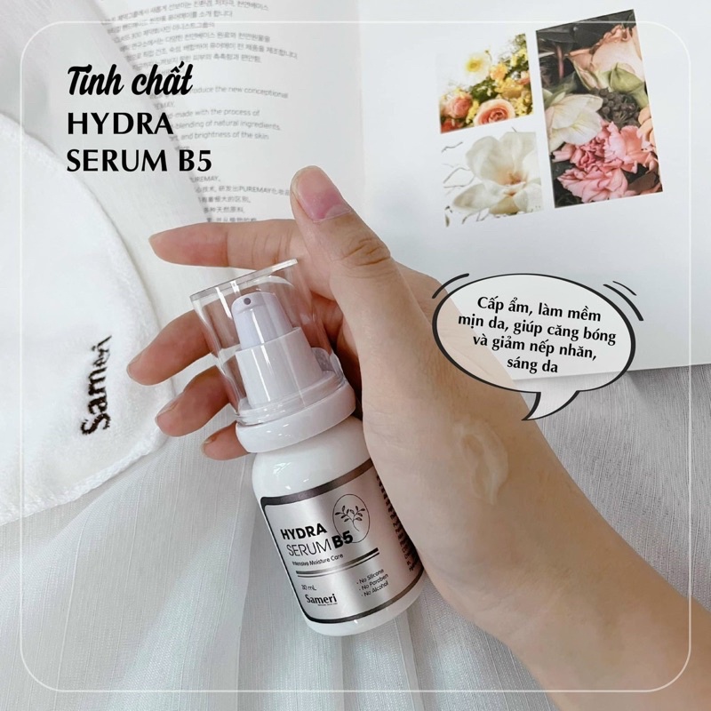Serum tinh chất dưỡng da, chống lão hoá, làm sáng da B5 Hydra Sameri [Sam Natural]