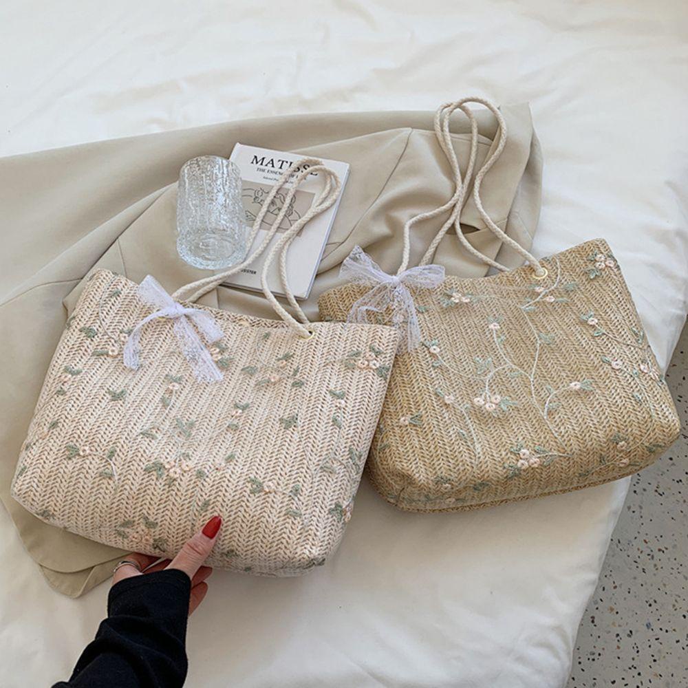 UUMIR Túi Xách Đan Rơm Thời Trang Mùa Hè Cho Nữ