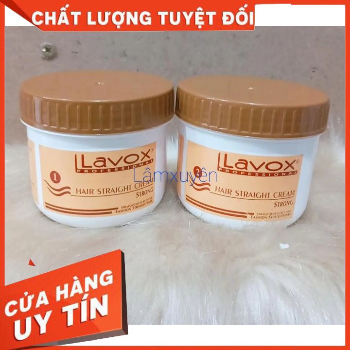 KEM DUỖI TÓC THẲNG LAVOX NANO COMPLEX( TÓC KHỎE )150 Ml×2