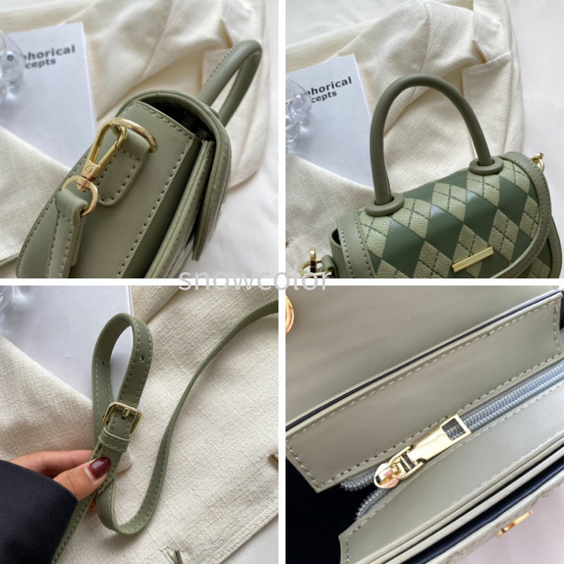 Túi Da Đeo Chéo Vai Phong Cách Hàn Quốc Beg Tangan Wanita Murah Beg Silang Perempuan