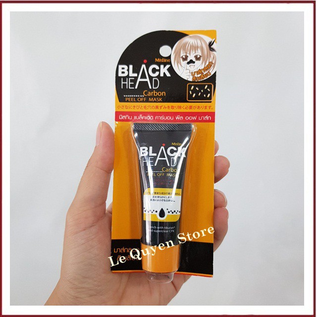 [CHÍNH HÃNG] Mặt Nạ Than Lột Mụn Cám Mistine Black Head Thái Lan