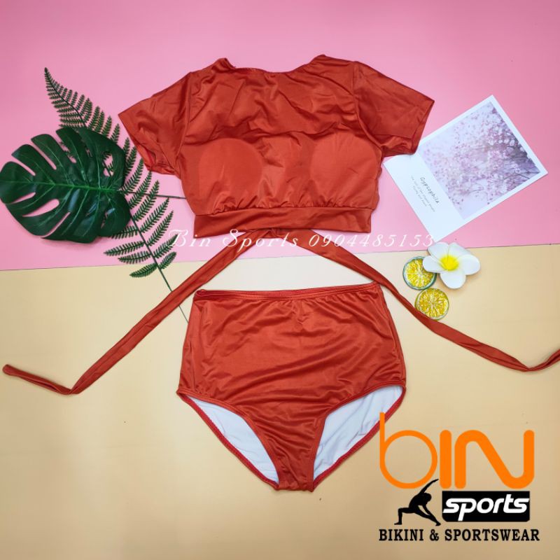 Bikini Nữ Hai Mảnh Aó Crop Freesize BHV022 | BigBuy360 - bigbuy360.vn