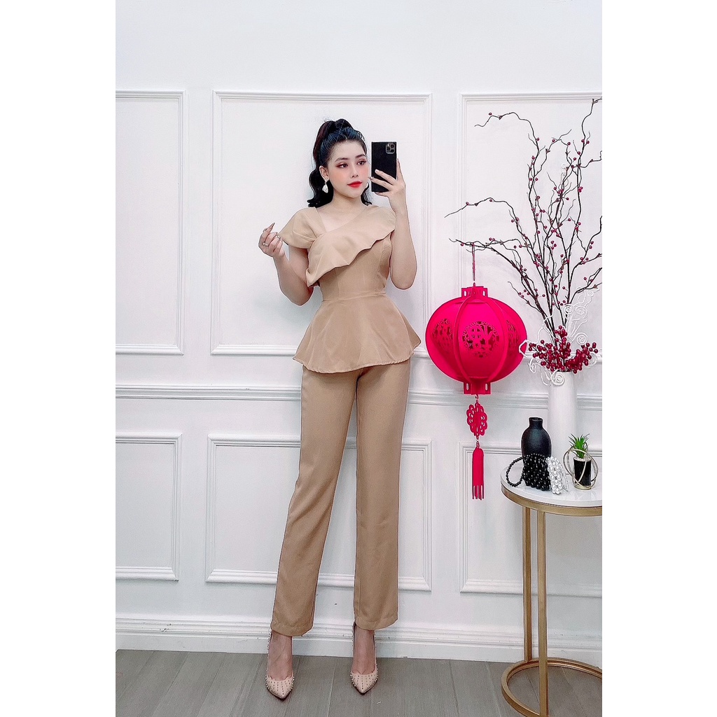 Set nữ quần tây, set kiểu nữ new brand 4 màu đủ size S M L SKUS-14