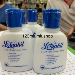 Sữa rửa mặt lotuphil