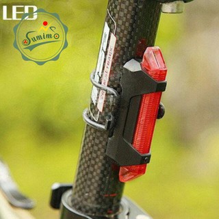 Đèn hậu xe đạp LED sạc USB full box