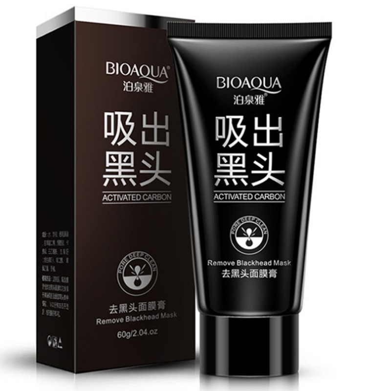 ✨Gel lột mụn se khít lỗ chân lông chiết xuất than tre hoạt tính Bioaqua (nấm rơm shop)