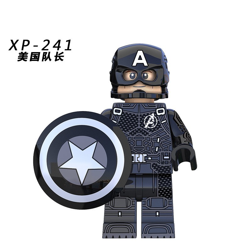 Bộ Đồ Chơi Xếp Hình Captain America Cho Bé Kt1031