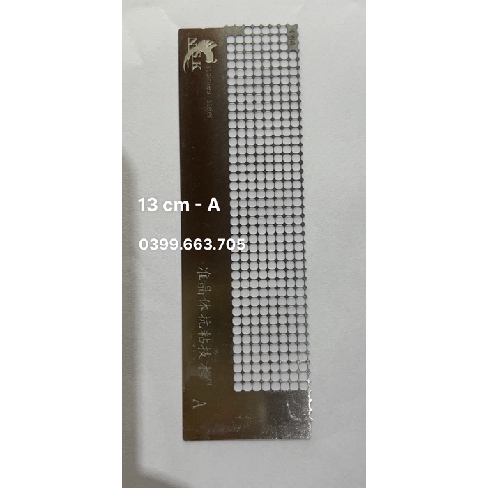 THƯỚC LÀM TRANH ĐÍNH ĐÁ, DỤNG CỤ LÀM TRANH, KHAY , HỘP, SÁP , BÚT thước làm tranh đính đá siêu thẳng gạt