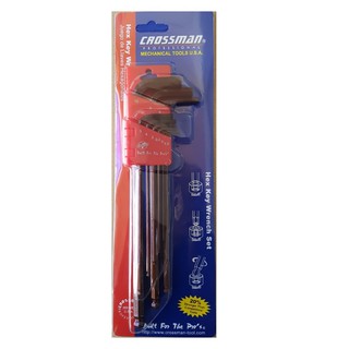 Bộ chìa lục giác bi 9 cây dài Crossman 66-099