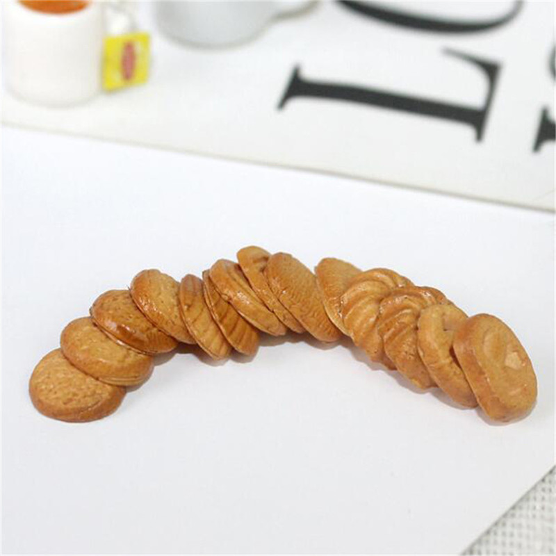 Set 7 Bánh Quy Mini Tỉ Lệ 1: 12 Trang Trí Nhà Búp Bê