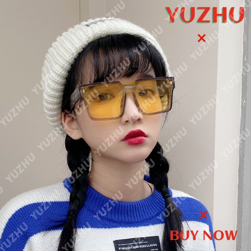 Kính Mát Gọng Vuông Thời Trang Retro Dành Cho Nam Và Nữ