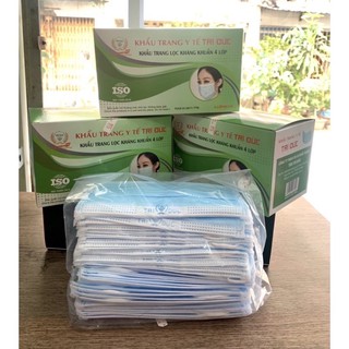 Khẩu trang y tế 4 lớp Trí Đức