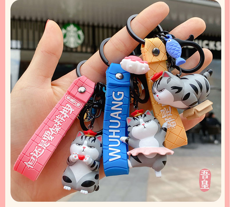 Móc chìa khóa hình thú cưng đáng yêu