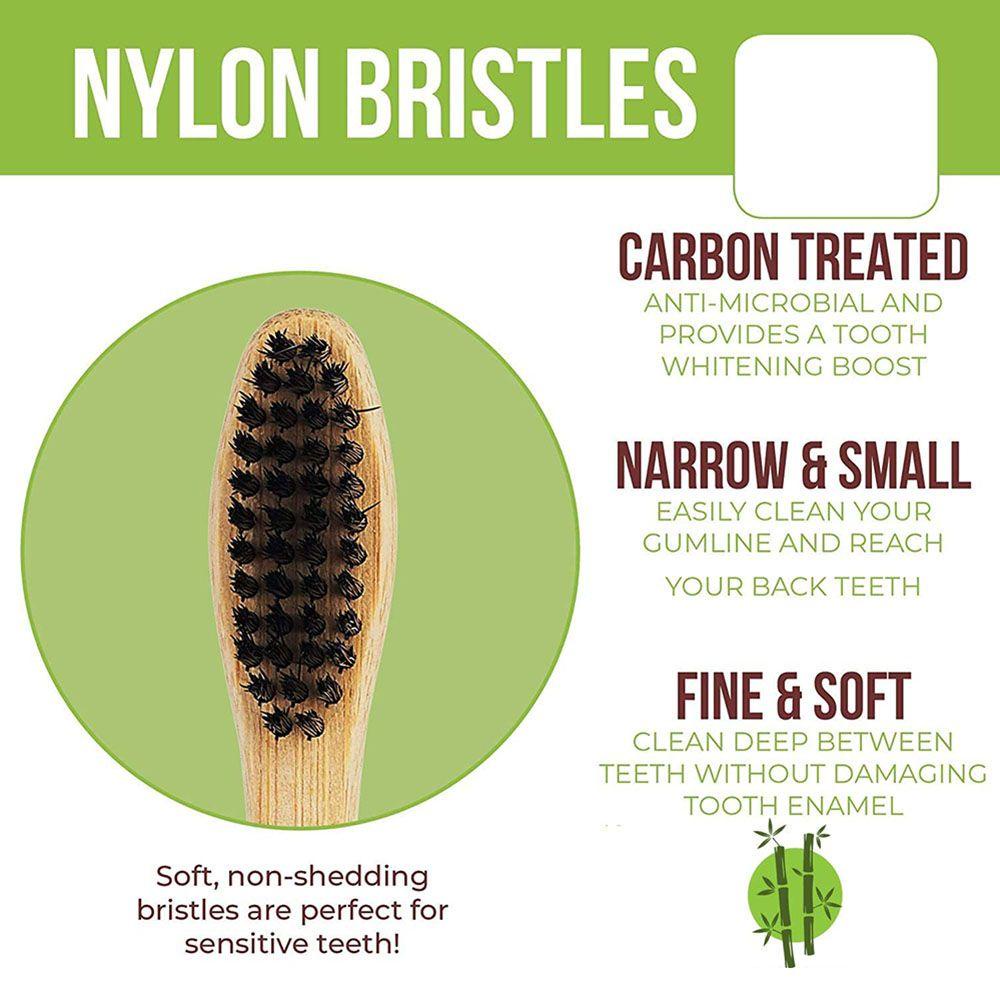 Bàn Chải Đánh Răng Bằng Gỗ Thân Thiện Với Môi Trường