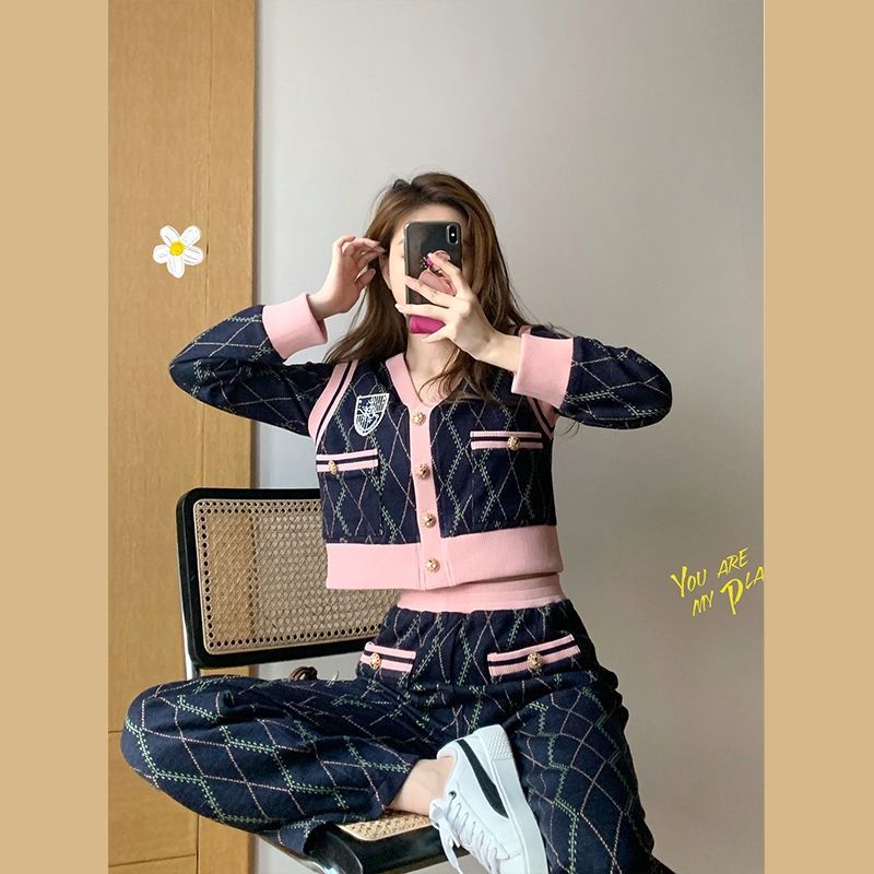 Set Đồ Dệt Kim Thiết Kế Mới Thời Trang Mùa Xuân 2023 Dành Cho Nữ