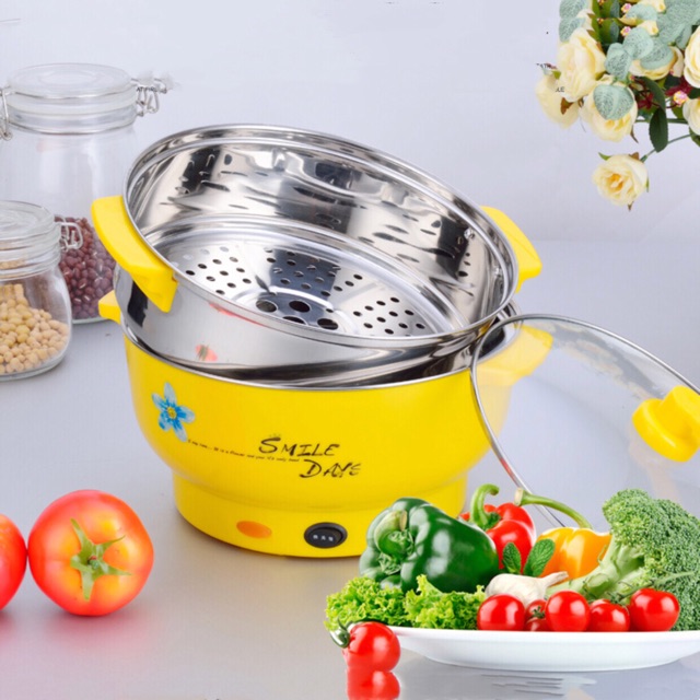 BỘ NỒI XỬNG HẤP INOX SIÊU TỐC ĐA NĂNG 22 CM