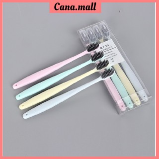 Combo 4bàn chải đánh răng than hoạt tính, Bàn chải đánh than hoạt tính