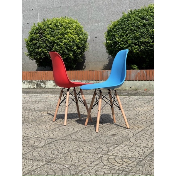 Combo 06 ghế Eames nhựa chân gỗ ( lấy màu nào khách vui lòng ib shop )