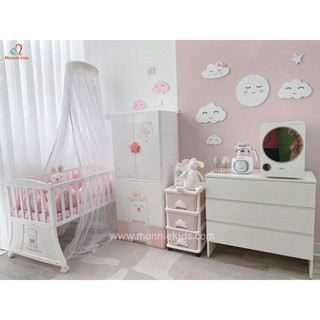 TỦ NHỰA GẤU BEAR ĐỰNG ĐỒ CHO BÉ 4 TẦNG/5 TẦNG