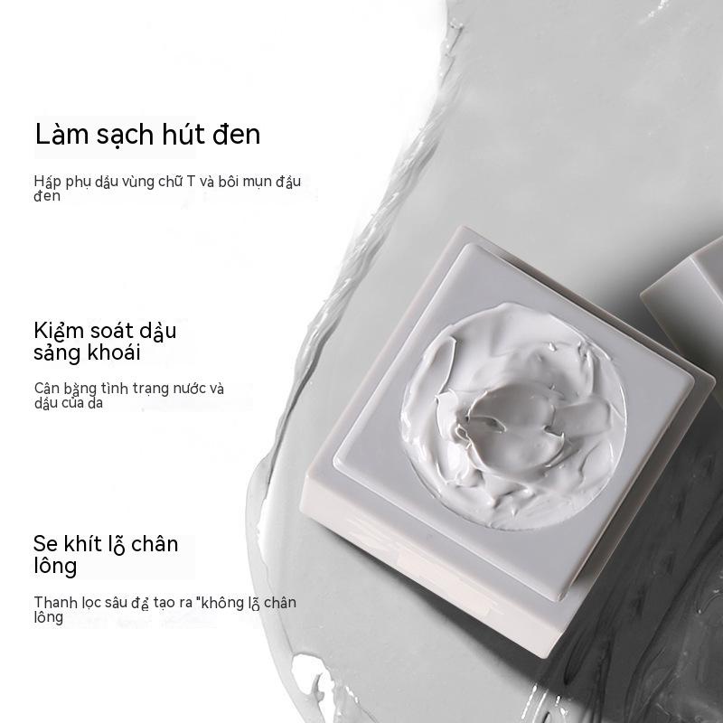 Mặt Nạ Bùn Cà Phê Dưỡng Ẩm Làm Sạch Sâu Mụn Đầu Đen Làm Trắng Da