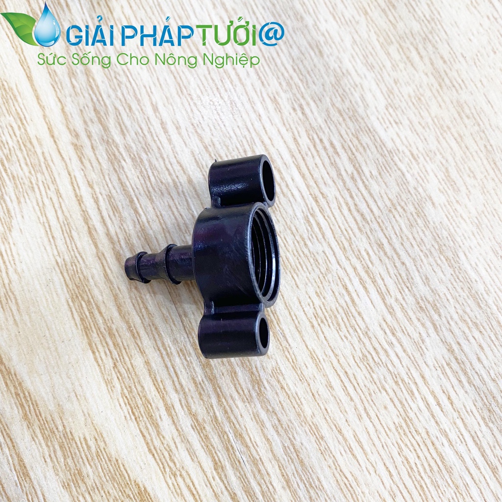 Béc tưới G9 lưỡi gà bẻ không gãy có khớp nối ren trong 17mm ra 6mm không bù áp combo 10 cái béc tưới cây giải pháp tưới