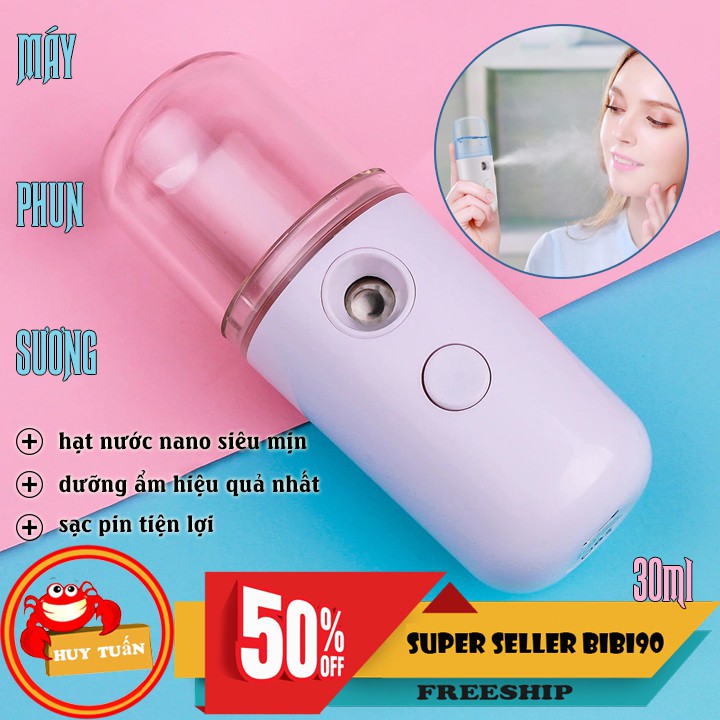 Máy Phun Sương Cầm Tay Xịt Khoáng MINI NANO 30ml (NMS03)