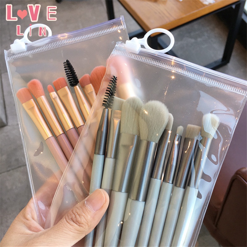 Bộ 8 cọ trang điểm mini mềm mại chất lượng cao