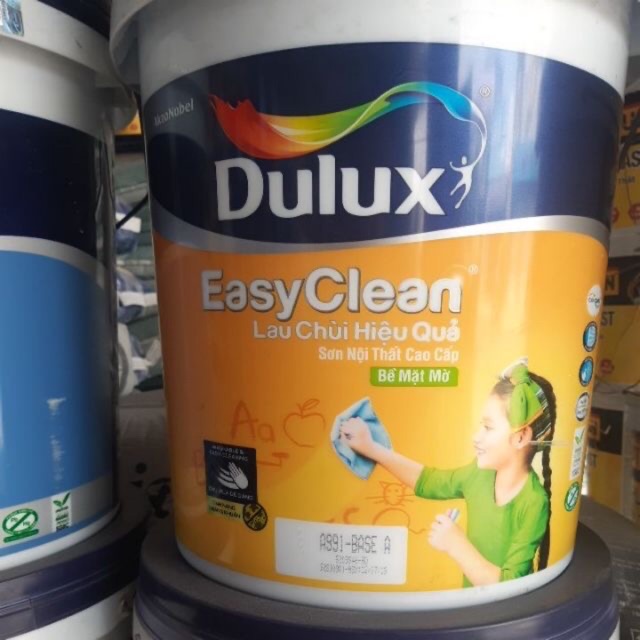 Sơn Dulux Lau Chùi Trong nhà Thùng 18l