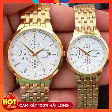 Đồng hồ đôi Baishuns dành cho các cặp đôi chống nước chống xước tuyệt đối 3atm Tony Watch 68