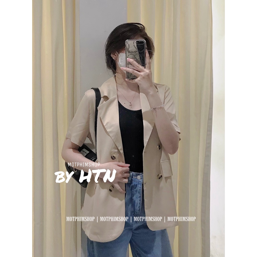 (Video unbox) Blazer tay ngắn ulzzang